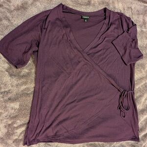 torrid Plum Wrap Top